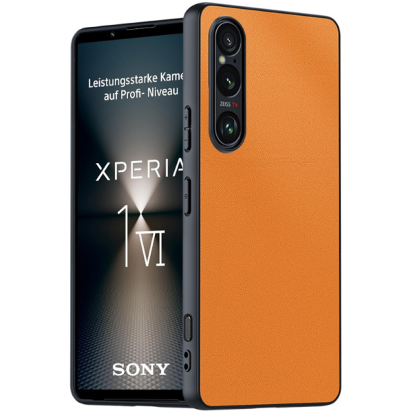 "Mofan" Texture Case - orange (Xperia 1 VI)