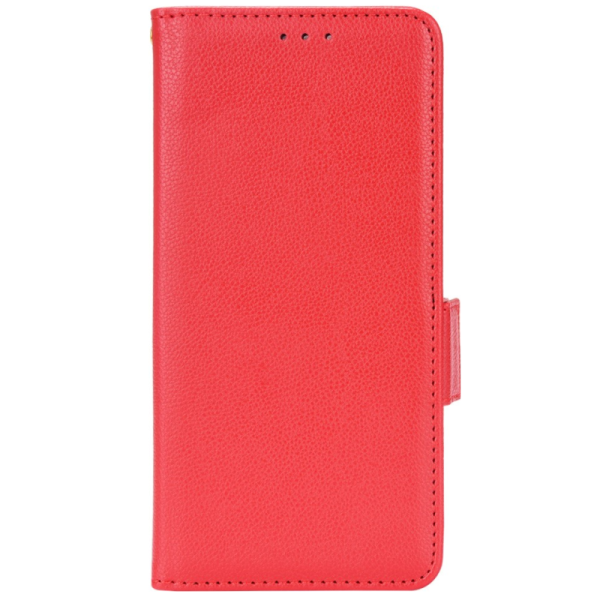 "Binfen" Litchi Flip Book Case - Red (Nokia X20 / X10)