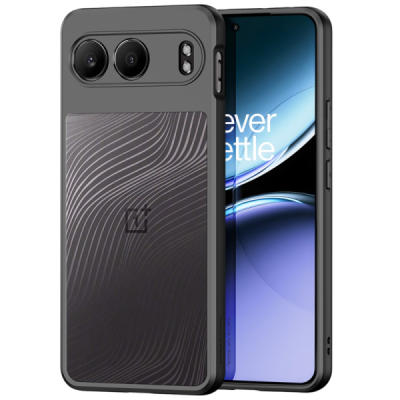 OnePlus Nord 4 "Dux Ducis" Aimo Clear Case with Black Border - Back | Priedai.lt
