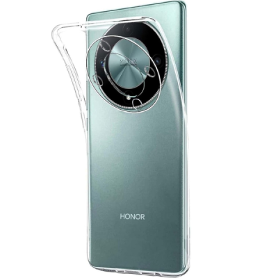 Huawei Honor Magic 6 Lite (Honor X9b) hard silicone (TPU) clear, transparent case - cover | Priedai.lt
