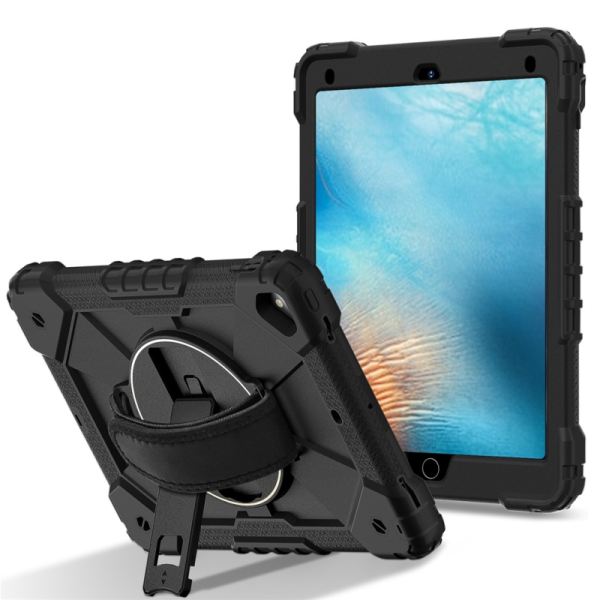Enhanced protection (360°) case - black (iPad Air / iPad Air 2 / iPad 9.7" 2017 / iPad 9.7" 2018)
