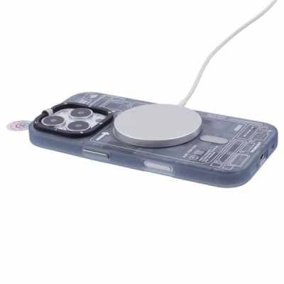 Apple iPhone 16 Pro "YOUNGKIT" Technology MagSafe TPU Matte Case - Back - Gray | Priedai.lt