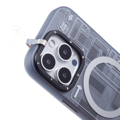 Apple iPhone 16 Pro "YOUNGKIT" Technology MagSafe TPU Matte Case - Back - Gray | Priedai.lt