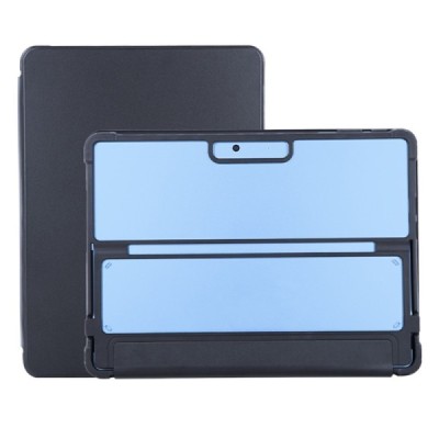 Microsoft Surface Pro 11, 10, 9 Copernice flip-up black leather case - book | Priedai.lt