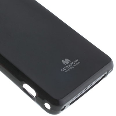 Sony Xperia Z1 Compact juodas Mercury kieto silikono (TPU) dėklas / Priedai.lt