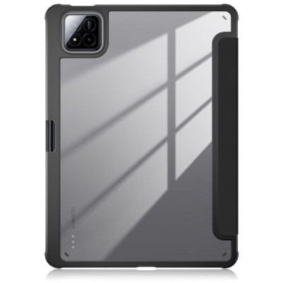 Xiaomi Pad 7 Pro Copernice flip-up black leather case - book with a place for the pen | Priedai.lt
