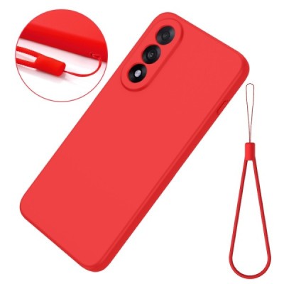 OnePlus Nord 5 "Shell" hard liquid silicone (TPU) case red - cover | Priedai.lt