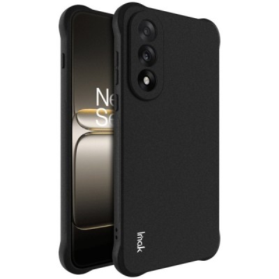 OnePlus Nord 5 / Ace 5 Ultra "Imak" reinforced protection hard Airbag silicone matte TPU black case - back | Priedai.lt