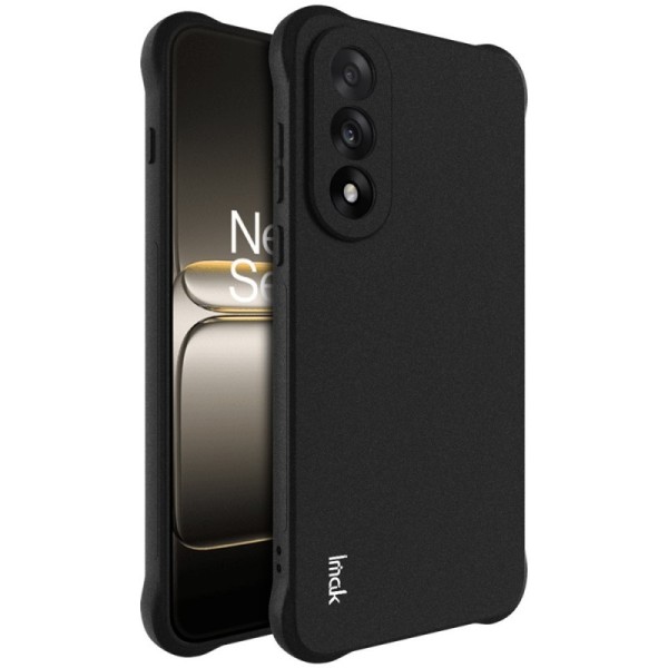 "Imak" reinforced protection hard Airbag silicone matte (TPU) case - black (OnePlus Nord 5 / Ace 5 Ultra)