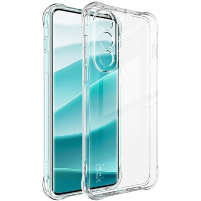 OnePlus Nord 5 / Ace 5 Ultra "Imak" reinforced protection hard silicone TPU airbag clear, transparent case - back | Priedai.lt