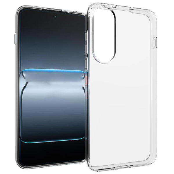 Hard silicone (TPU) case - transparent (OnePlus Nord 5 / Ace 5 Ultra)