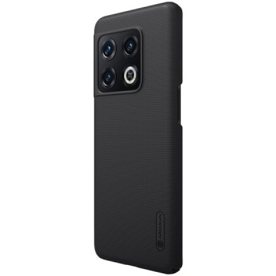 Nillkin Frosted Shield OnePlus 10 Pro Black Plastic Case Cover - Black | Priedai.lt