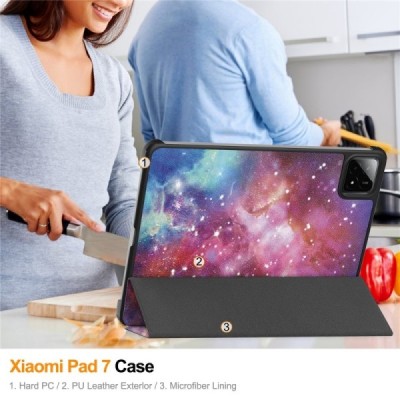 "Cosmo" Flip Book Case (Xiaomi Pad 7 / Pad 7 Pro / Pad 8 / Pad 8 Pro)