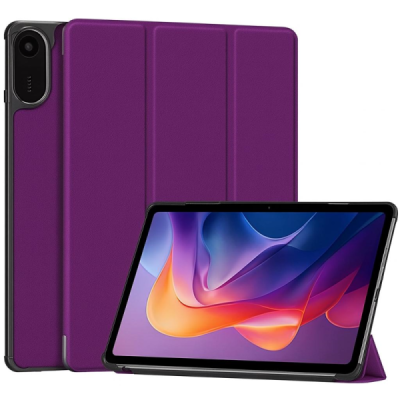 Xiaomi Redmi Pad 2 „Saige" Flip Book Case - purple (foldable) | Priedai.lt