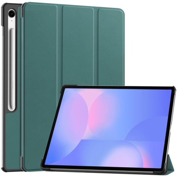 „Saige" Flip case - green (Galaxy Tab S10 FE+)