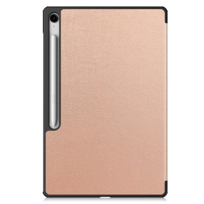 Samsung Galaxy Tab S10 FE+ „Saige" Flip Book Case - gold (foldable) | Priedai.lt