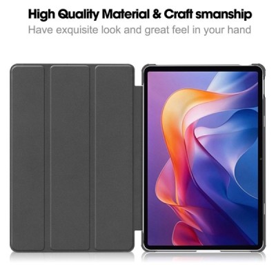 Xiaomi Redmi Pad 2 „Saige" Flip Book Case - green (foldable) | Priedai.lt