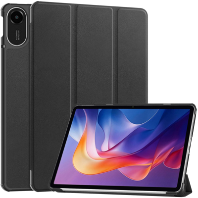 Xiaomi Redmi Pad 2 „Saige" Flip Book Case - Black (foldable) | Priedai.lt