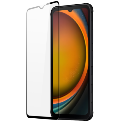 Samsung Galaxy XCover7 Pro „Dux Ducis“ 9H Tempered Glass enhanced protection black full coverage protective screen glass 2.5D |