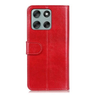 Motorola Moto G56 Binfen Flip Book Case - Red | Priedai.lt
