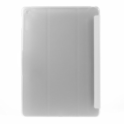 Apple iPad Air 2 plonas atverčiamas baltas odinis dėklas / Priedai.lt