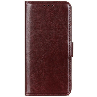 Motorola Moto G56 Binfen Flip Book Case - Brown | Priedai.lt