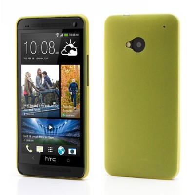 Ploniausias pasaulyje HTC One M7 geltonas dėklas (Dėkliukas) / Priedai.lt