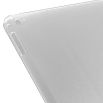 Apple iPad Air 2 plonas atverčiamas baltas odinis dėklas / Priedai.lt