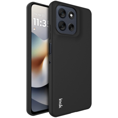 Motorola Moto G56 „Imak“ hard silicone TPU black case - black | Priedai.lt