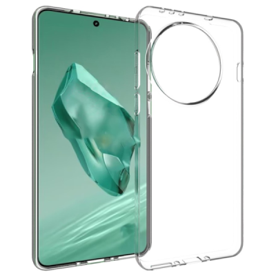OnePlus 13 hard silicone (TPU) clear, transparent case - cover | Priedai.lt