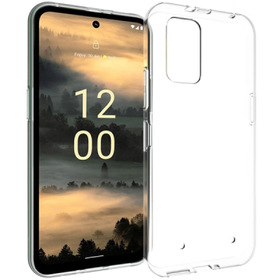Nokia XR21 hard silicone (TPU) clear, transparent case - cover | Priedai.lt