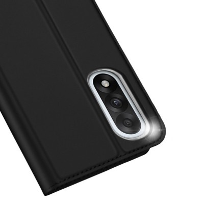OnePlus Nord 5 / Ace 5 Ultra "Dux Ducis" Skin Flip Book Case Cover - black | Priedai.lt