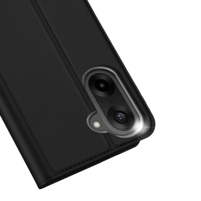 OnePlus Nord CE5 / Ace 5 Racing "Dux Ducis" Skin Flip Book Case Cover - black | Priedai.lt