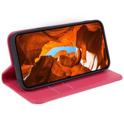 Nothing Phone 2 "Kalangshi" Pink leather flip case - book | Priedai.lt