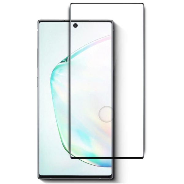 „Premium“ full coverage protective screen glass 0.2 mm - black (Galaxy Note 20 Ultra)
