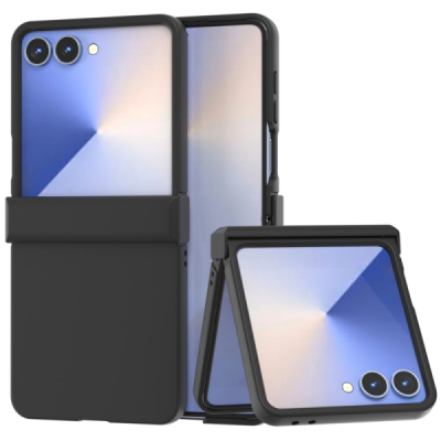 Abeel Texture Samsung Galaxy Flip7 Black Case | Priedai.lt