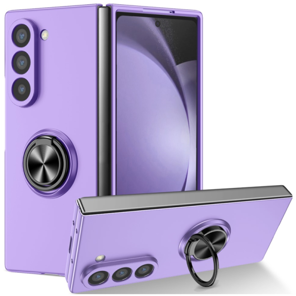 Fashion Kickstand hard plastic case - Purple (Galaxy Fold7)