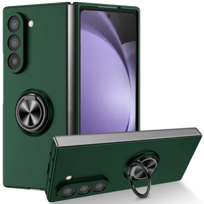 Samsung Galaxy Fold7 "Fashion" Kickstand Hard Plastic green Case - Back | Priedai.lt