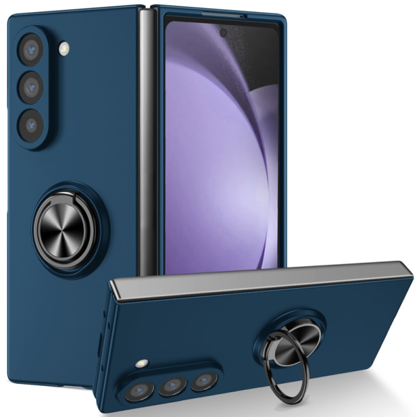 Fashion Kickstand hard plastic case - Blue (Galaxy Fold7)