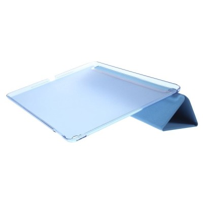 Apple iPad Air 2 plonas atverčiamas mėlynas odinis dėklas / Priedai.lt