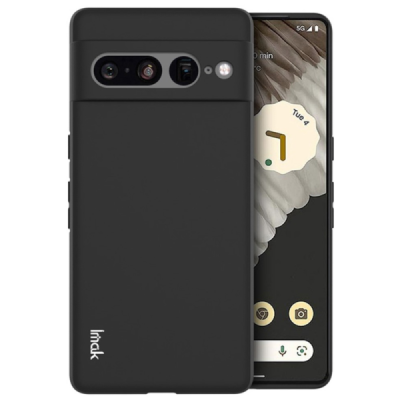 Google Pixel 7 Pro „Imak“ hard silicone TPU black case - black | Priedai.lt