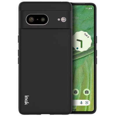 Google Pixel 7 „Imak“ hard silicone TPU black case - black | Priedai.lt
