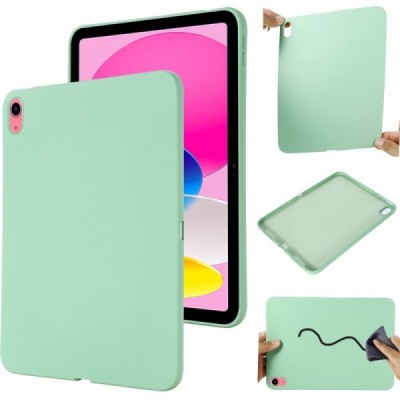 Apple iPad 11 2025, iPad 10,9 2022 Shell Hard Silicone TPU Case Cover - Green | Priedai.lt