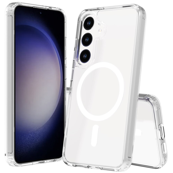 "Tubi" MagSafe Hard Silicone (TPU) Case - Clear (Galaxy S24)