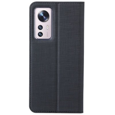 Xiaomi 12 (Xiaomi 12X) "ViLi" DMX Solid Flip Case Book - Black | Priedai.lt