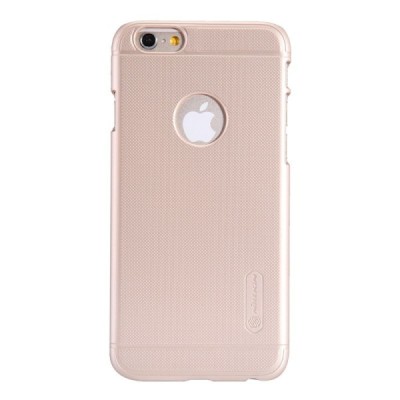 Nillkin Frosted Shield Apple iPhone 6 (6s) auksinis plastikinis dėklas + apsauginė ekrano plėvelė / Priedai.lt