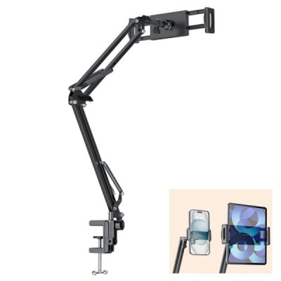 "YESIDO" Desktop Stand universal tablet (phone) holder - black | Priedai.LT