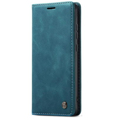 Google Pixel 10 Pro / 10 / 9 Pro / 9 CaseMe Retro Solid Flip Case Book - Green | Priedai.lt