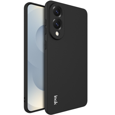 Samsung Galaxy S25 Edge „Imak“ hard silicone TPU black case - black | Priedai.lt