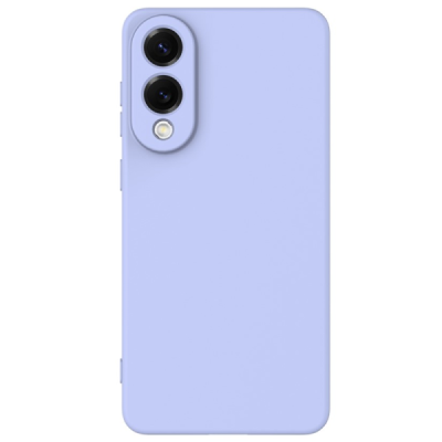 Samsung Galaxy S25 Edge "Shell" hard liquid silicone (TPU) case purple - cover | Priedai.lt